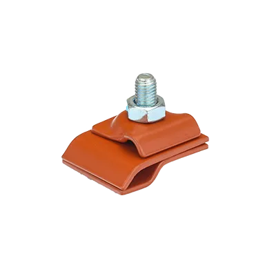 Držák hromosvodu na okapový žlab