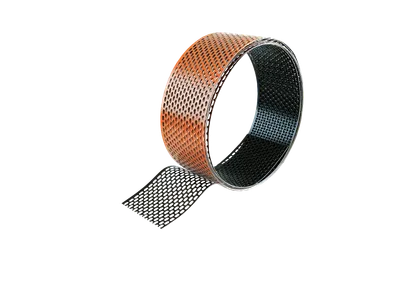 Ochraný větrací pás AL cihlová/černá