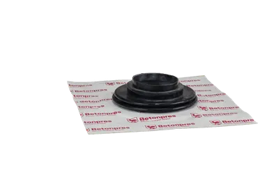 Prostupová manžeta fólií Betonpres pro napojení pod úhlem - na trubky Ø 100-125 mm