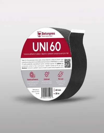 Lepicí páska UNI 60 prostě drží
