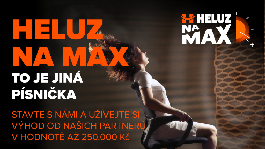 Jsme součástí programu HELUZ na MAX – Získejte tak 5 % střešních tašek za 1 Kč / ks