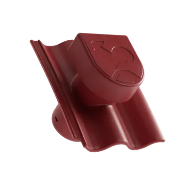 Tvarovka pro odvětrání Horizont Ø 125 - 150 mm Višňová